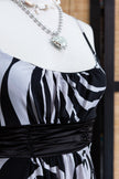 Orsay patterned Y2K dress