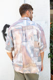Vintage funky patterned shirt