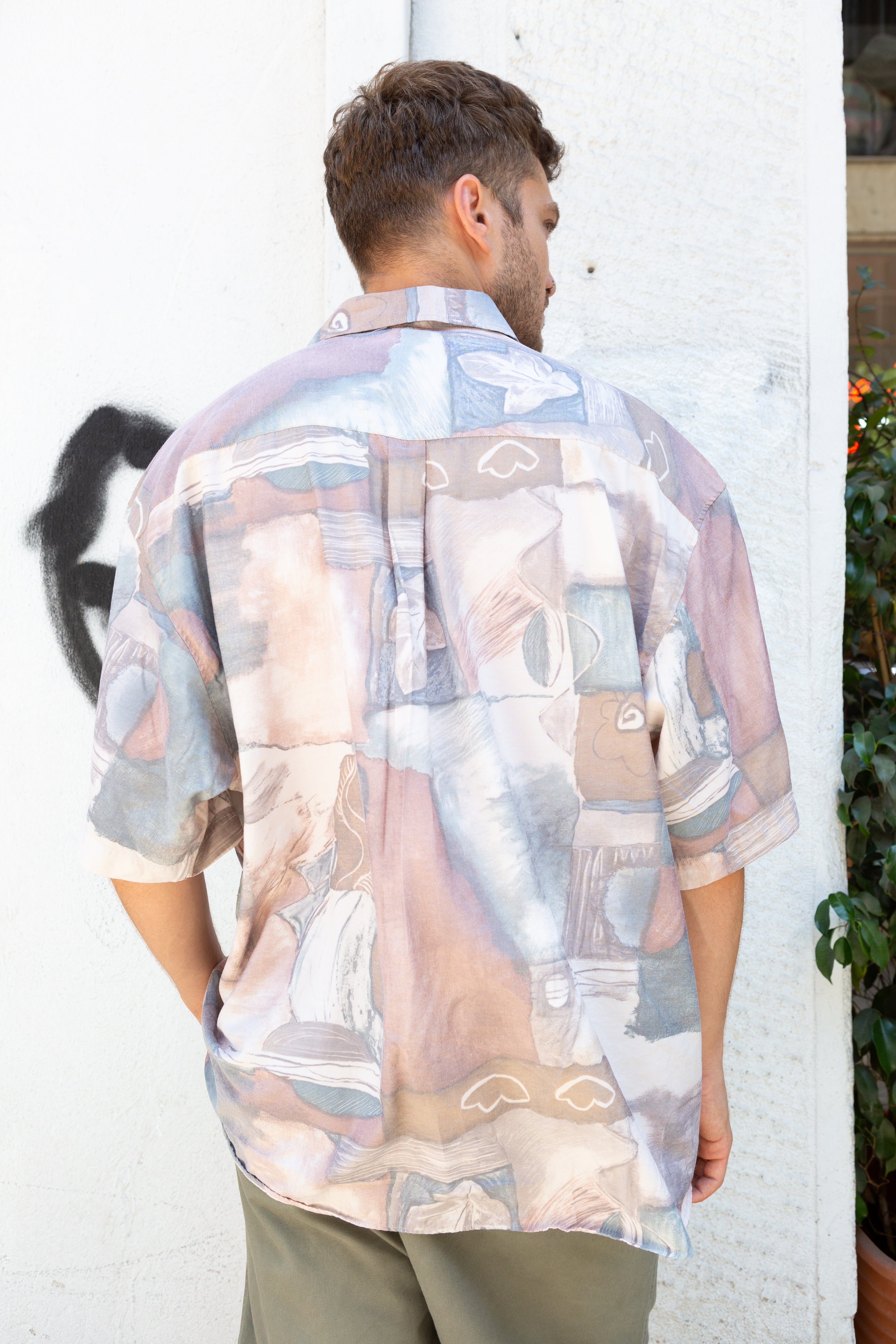 Vintage funky patterned shirt