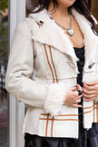 Stunning Faux mouton jacket