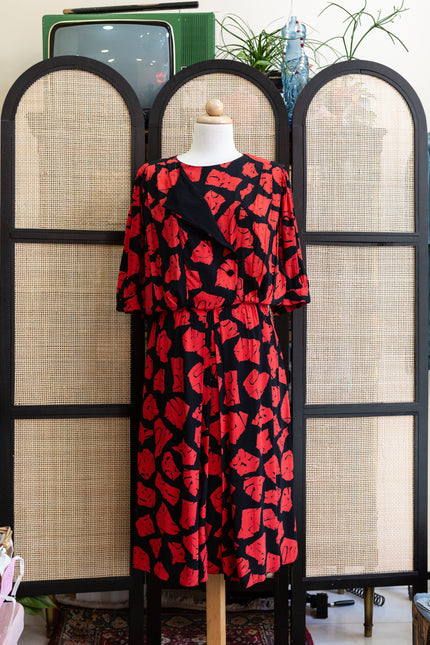Vintage funky patterned dress