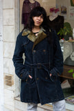 Energie denim jacket with faux fur collar (XL)