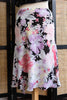 Vintage Y2K asymmetrical Floral Mesh Skirt