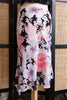 Vintage Y2K asymmetrical Floral Mesh Skirt