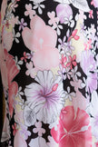 Vintage Y2K asymmetrical Floral Mesh Skirt