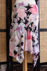 Vintage Y2K asymmetrical Floral Mesh Skirt