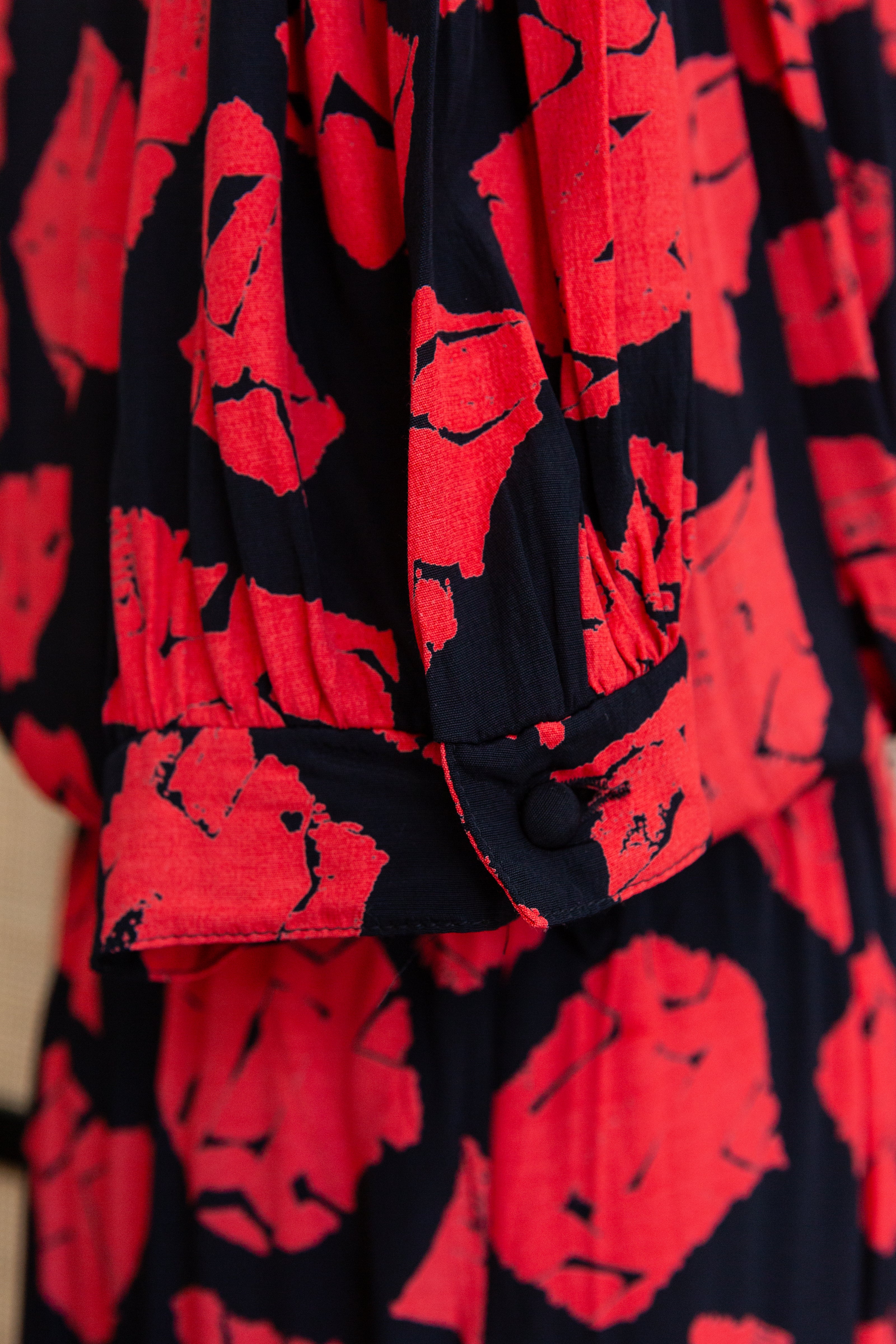 Vintage funky patterned dress