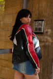 Stunning Men's leather motorcycle jacker