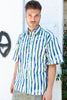 Vintage funky striped shirt
