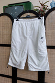 Nike White Windbreaker Shorts / Track Shorts