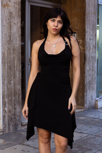 Super hot NAF-NAF asymetrical backless dress (S/L)