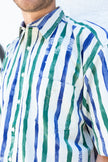 Vintage funky striped shirt