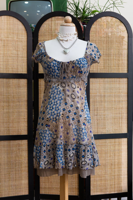 Super cute mesh patterned dress