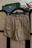 Men’s Vintage Pleated Chino Shorts