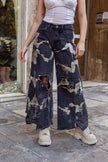 Thoughts reworked super hot baggy destressed up-cycled jeans (EU38)