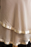 Super cute mesh midi asymmetrical skirt