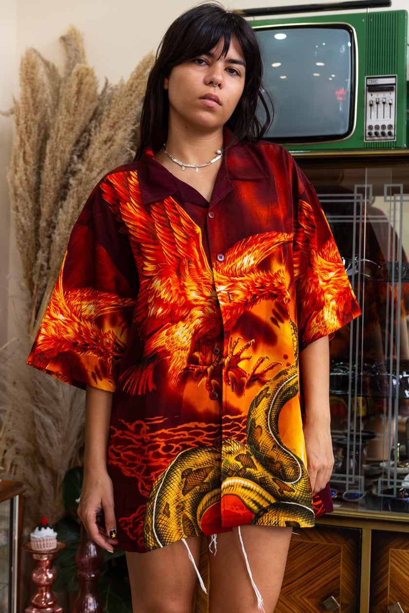 Vintage 90s style Anime shirt