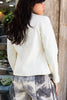 Vintage white leather jacket