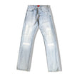 Parasuco midwaisted distressed jeans (S)