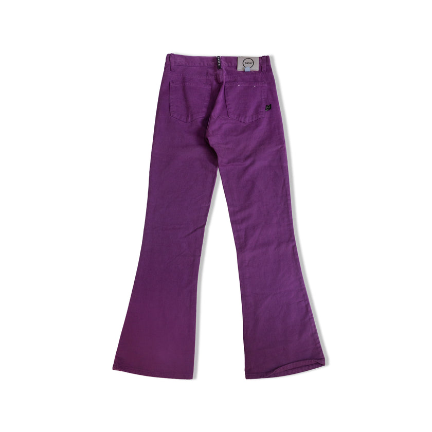 Supetr cute PASH flare purple  jeans W30