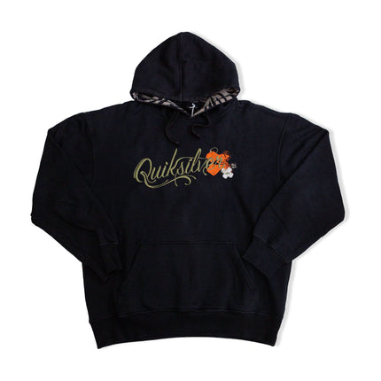 QUIKSILVER men's black hoodie (L)