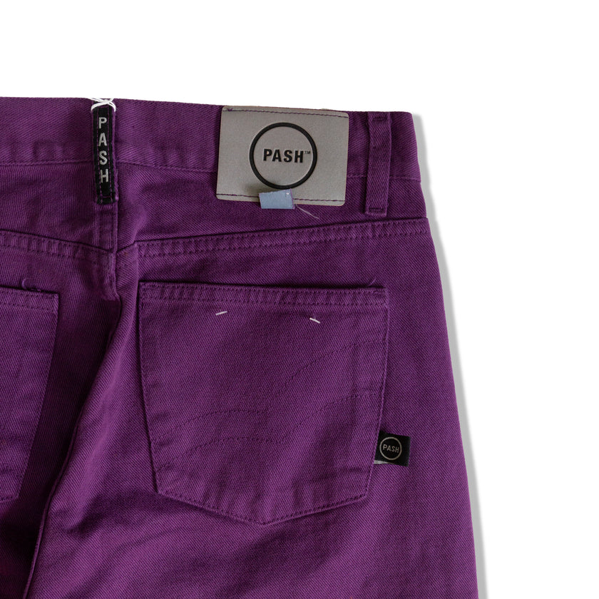 Supetr cute PASH flare purple  jeans W30