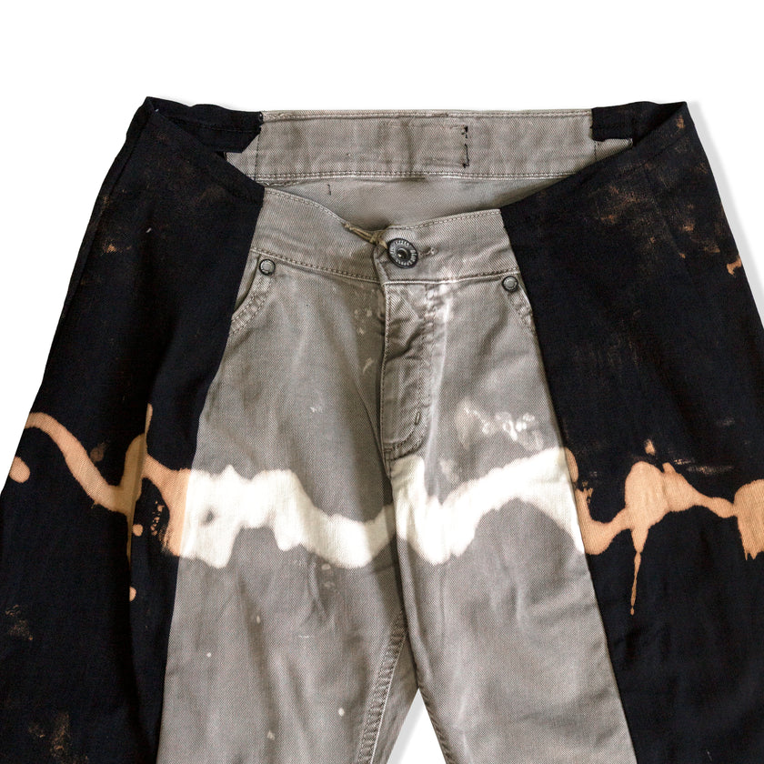 Thoughts reworked super hot baggy up-cycled jeans (EU36)