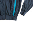 Vintage colorblock zip-up track jacket with detachable sleeves (L)