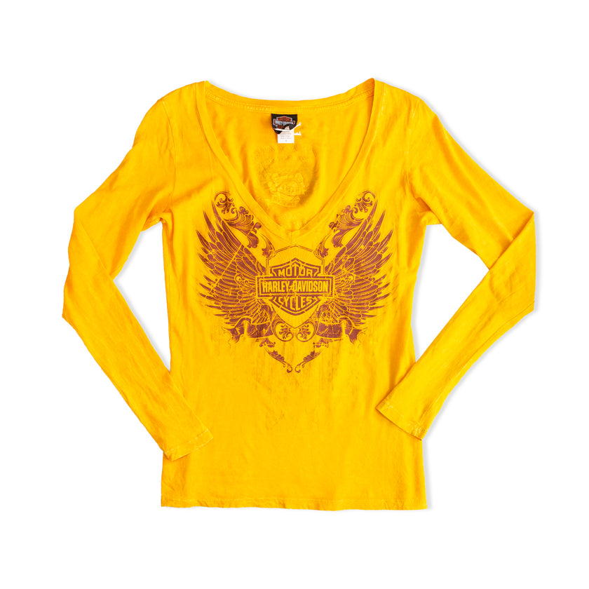 Harley Davidson Woman's longsleeve top (M)
