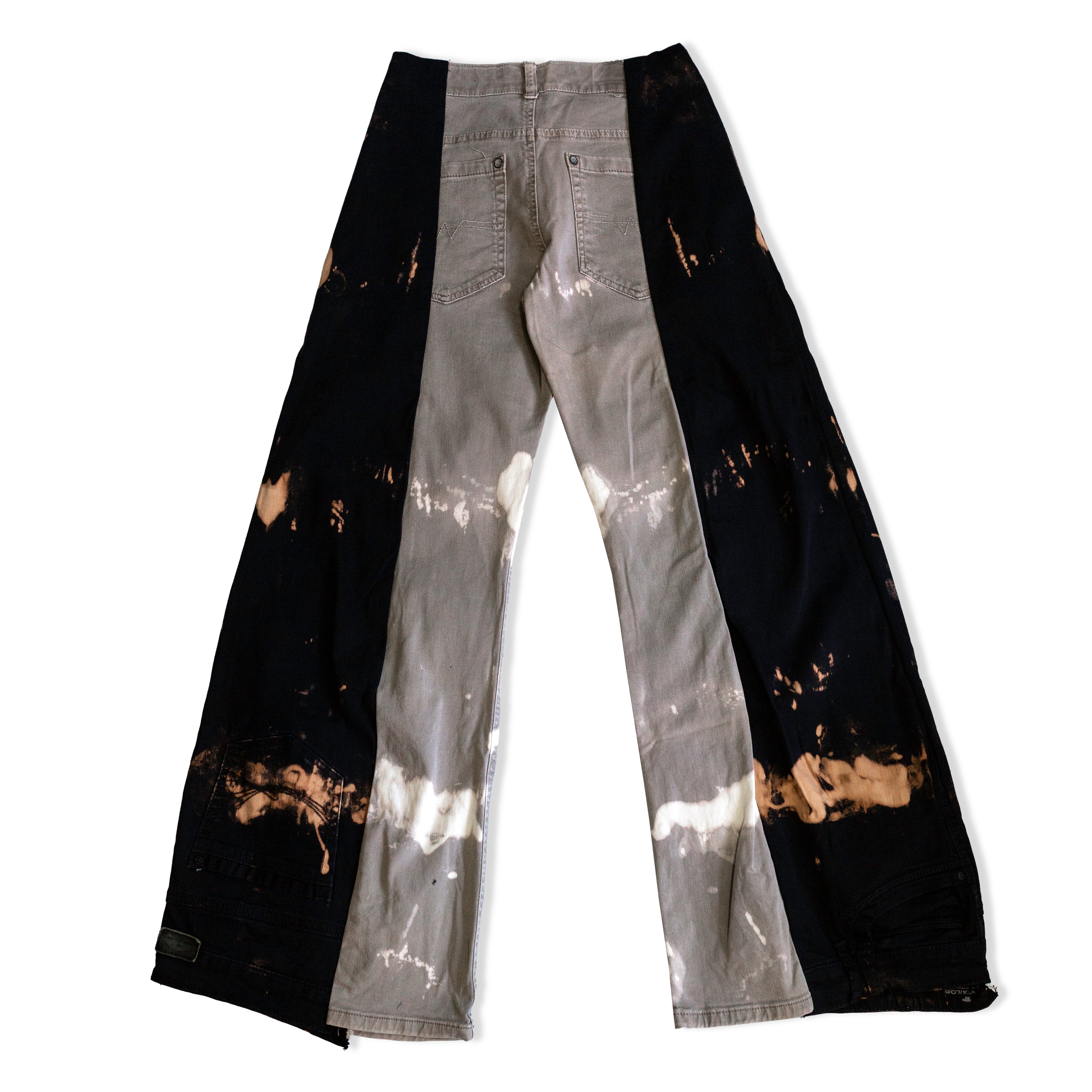 Thoughts reworked super hot baggy up-cycled jeans (EU36)