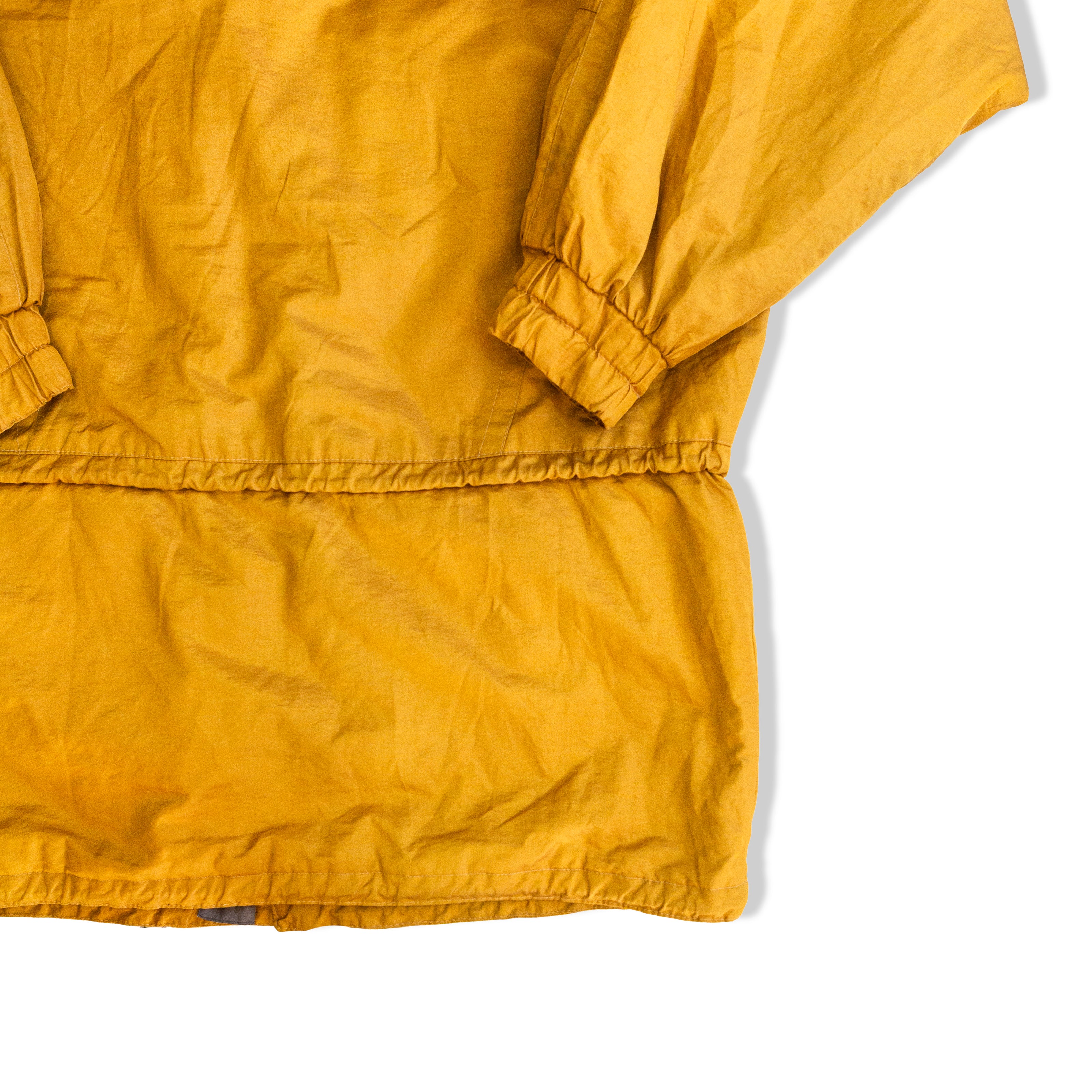 Super cute ochre hooded jacket (M)