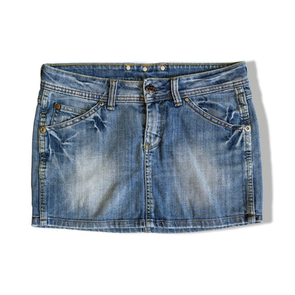 Super hot short denim skirt (XS)