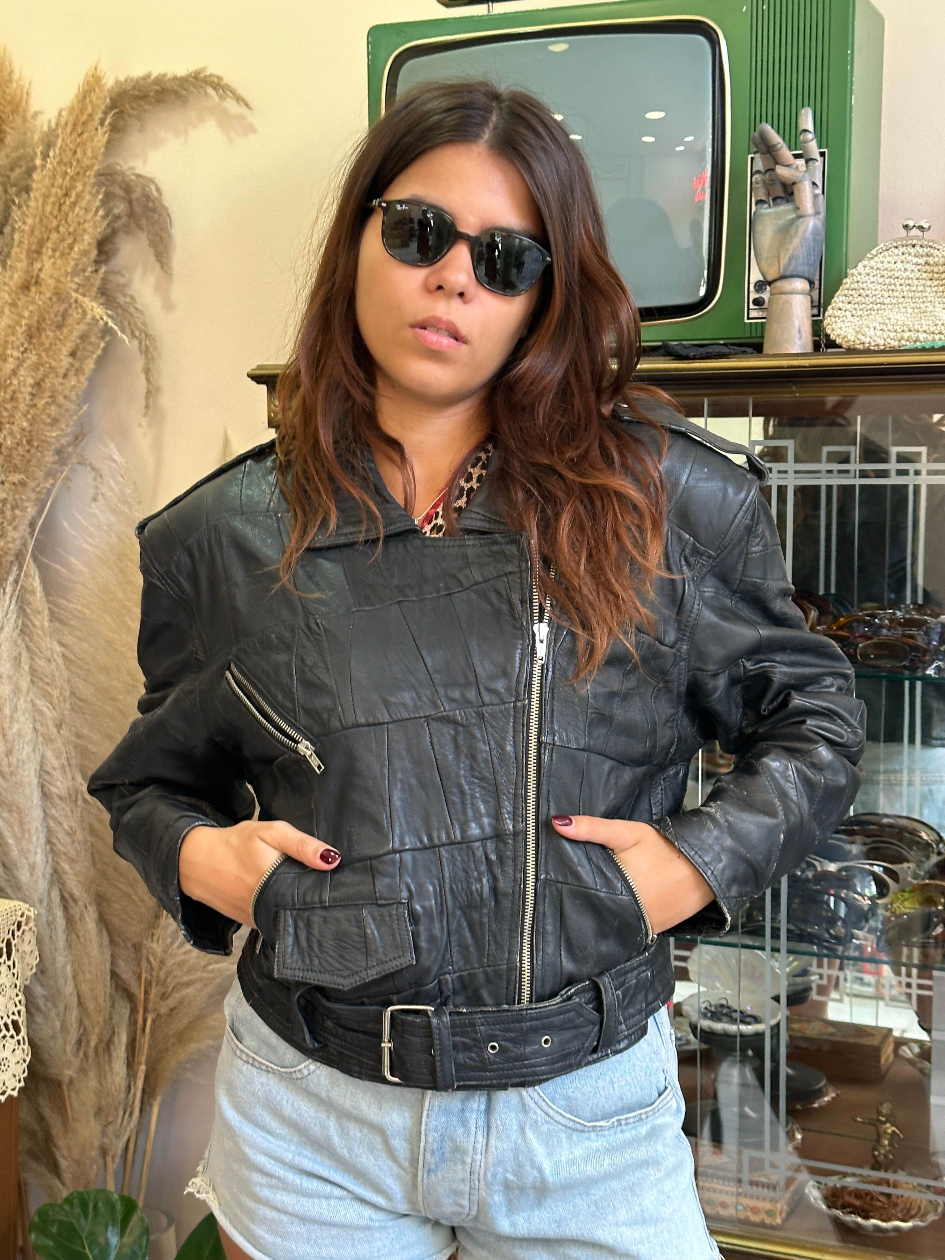 Stunning vintage leather jacket