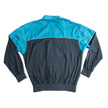 Vintage colorblock zip-up track jacket with detachable sleeves (L)