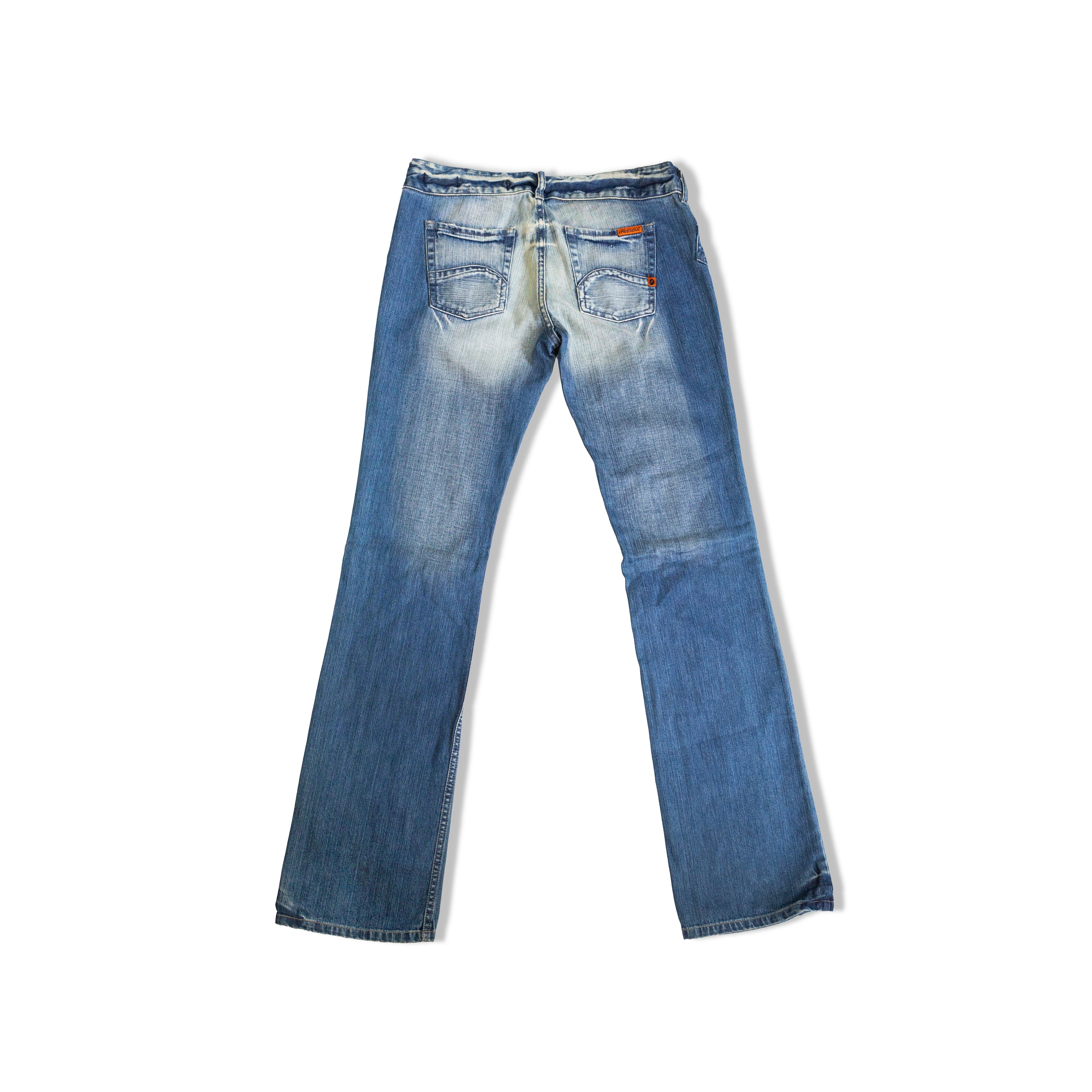 FREESOUL LOW WAISTED Y2K JEANS W30