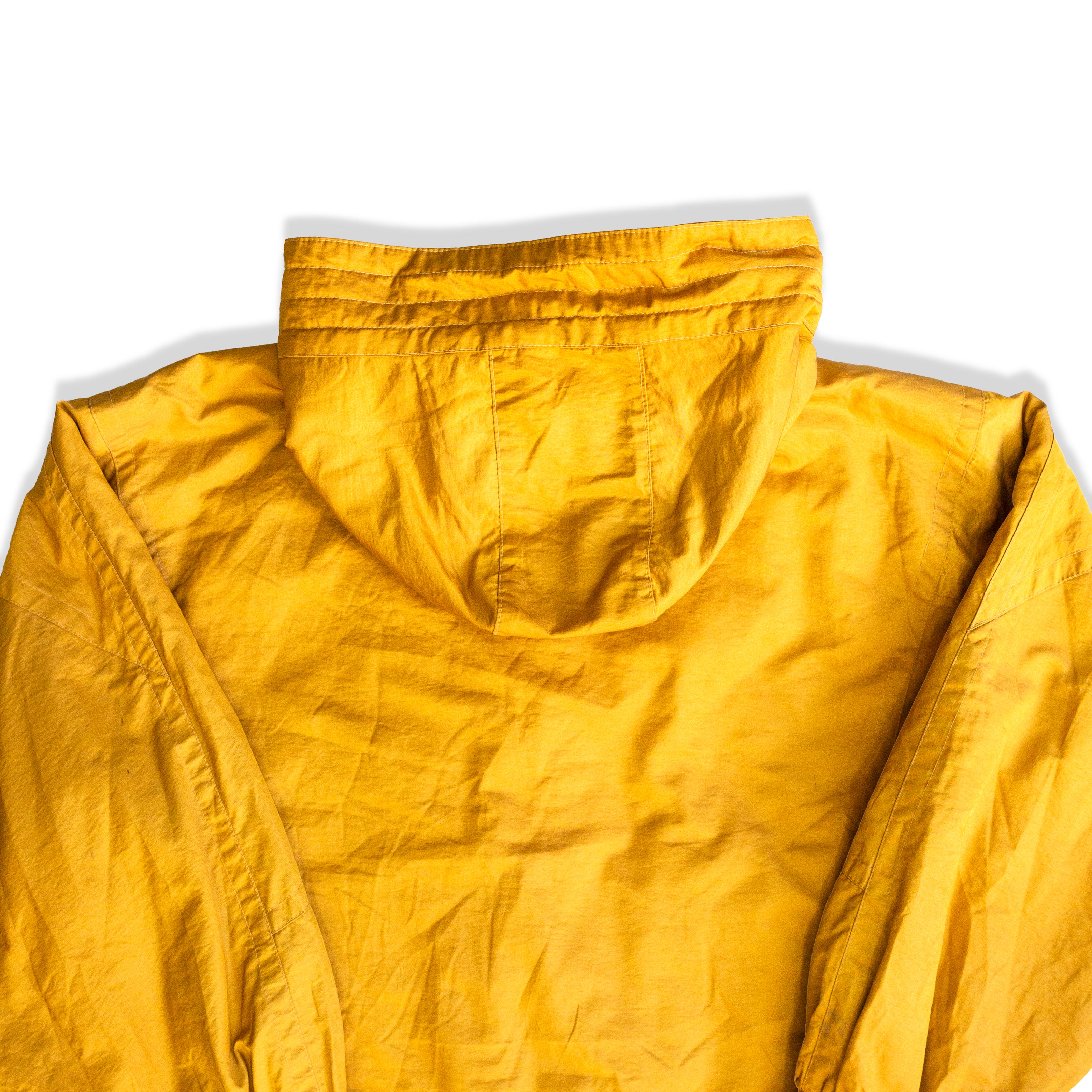 Super cute ochre hooded jacket (M)