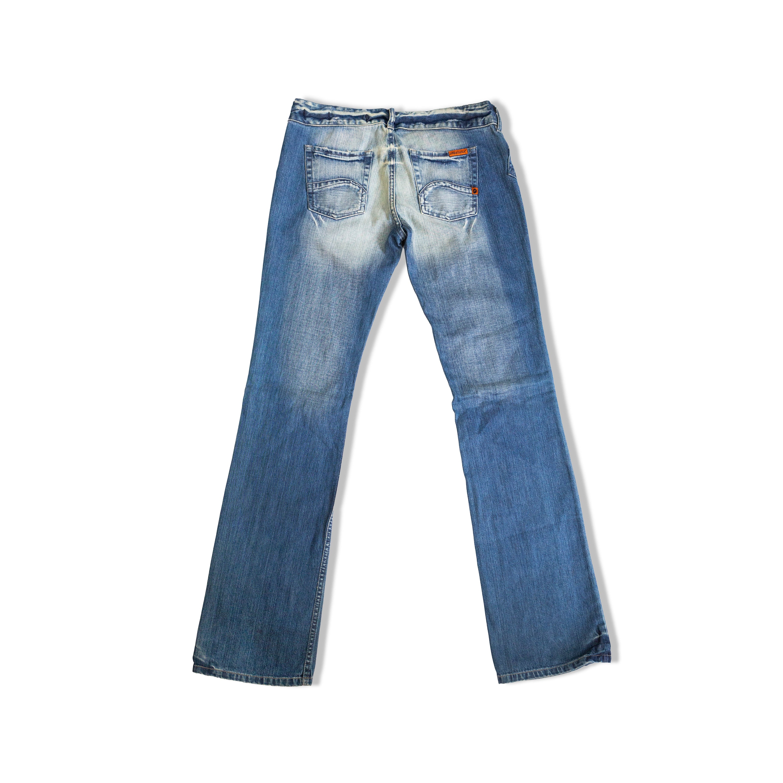 FREESOUL LOW WAISTED Y2K JEANS W30