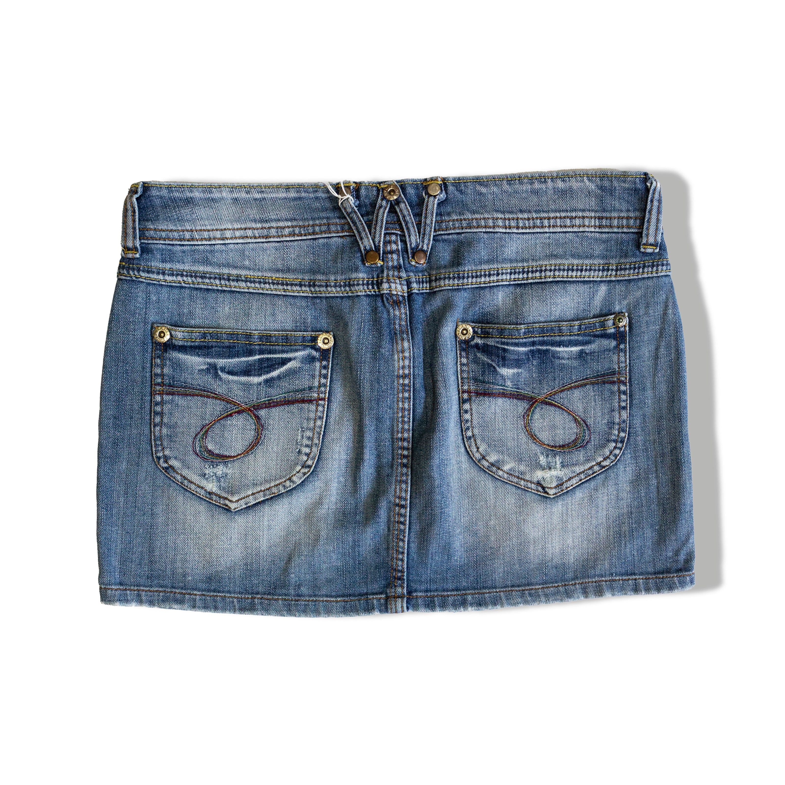 Super hot short denim skirt (XS)