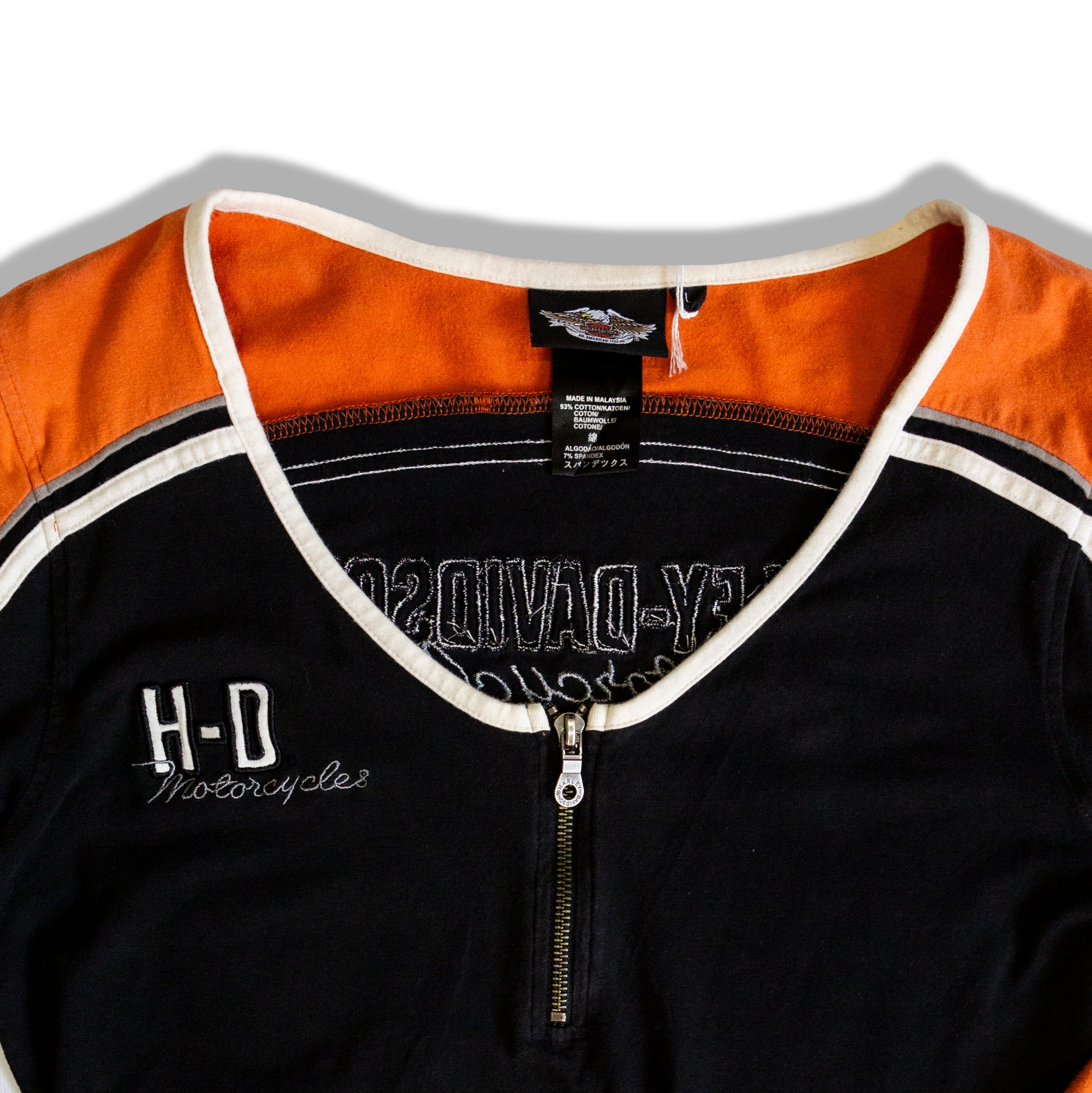 Harley davisdson longsleeve top (L)