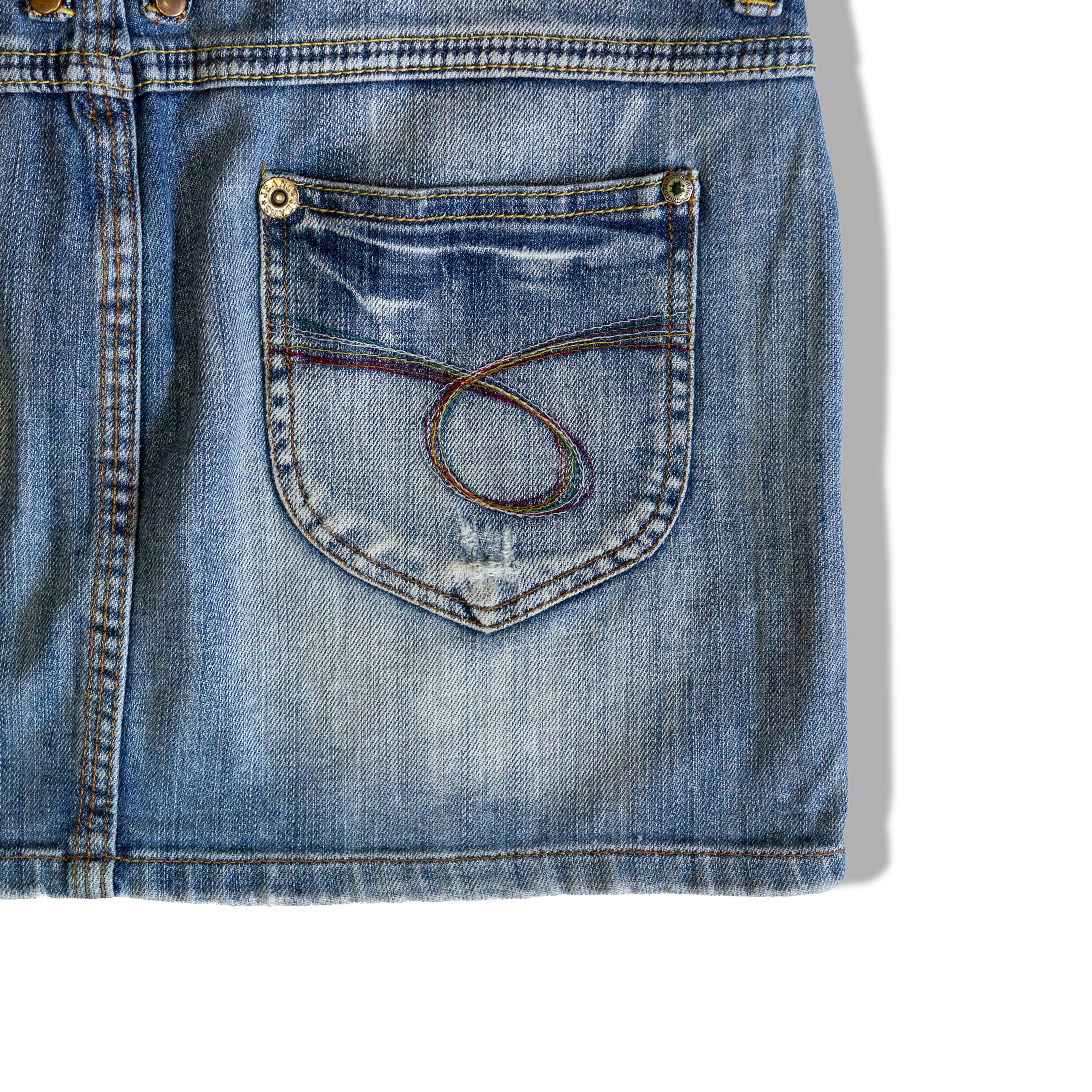 Super hot short denim skirt (XS)