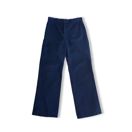 874 Dickies original fit dark blue pants W32(M)