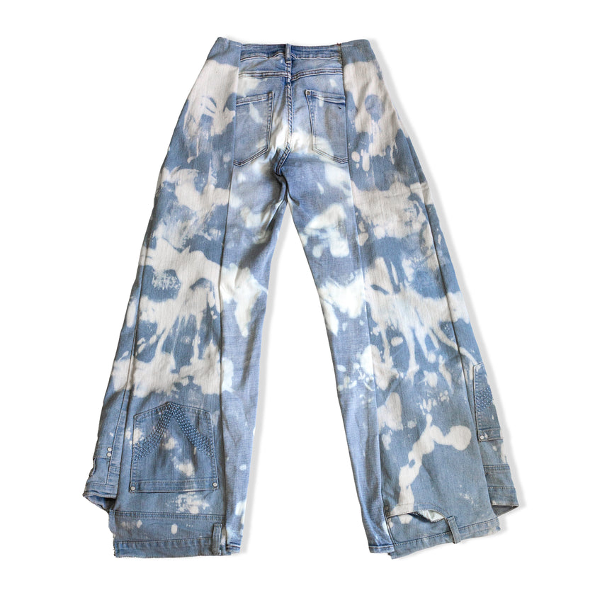 Thoughts reworked super hot baggy up-cycled jeans (EU36)