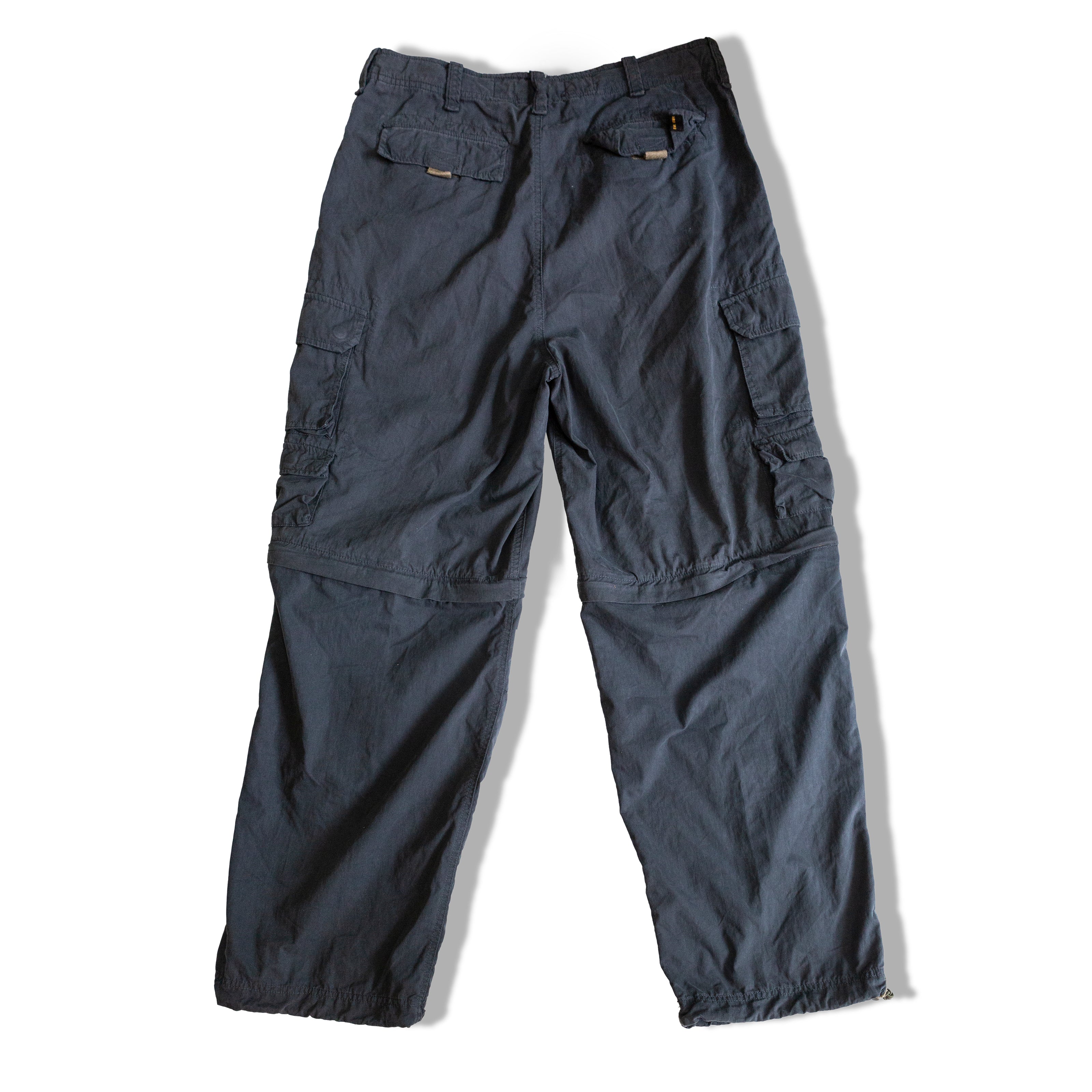 LEE dark grey cargo pants / shorts (removable pant legs) (W32)