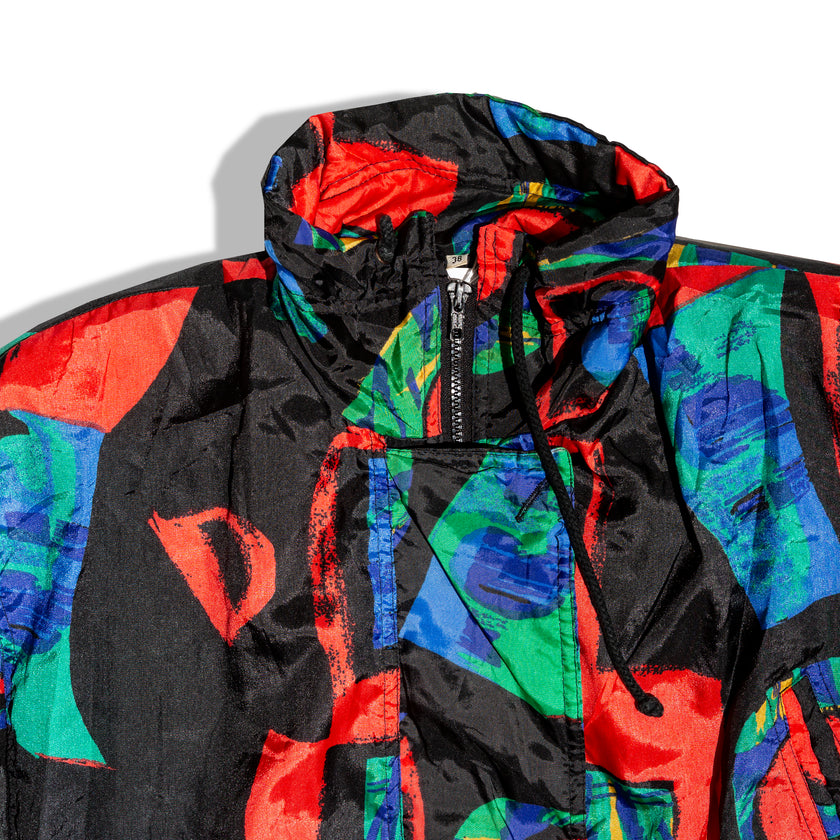 Super funky colorful windbreaker