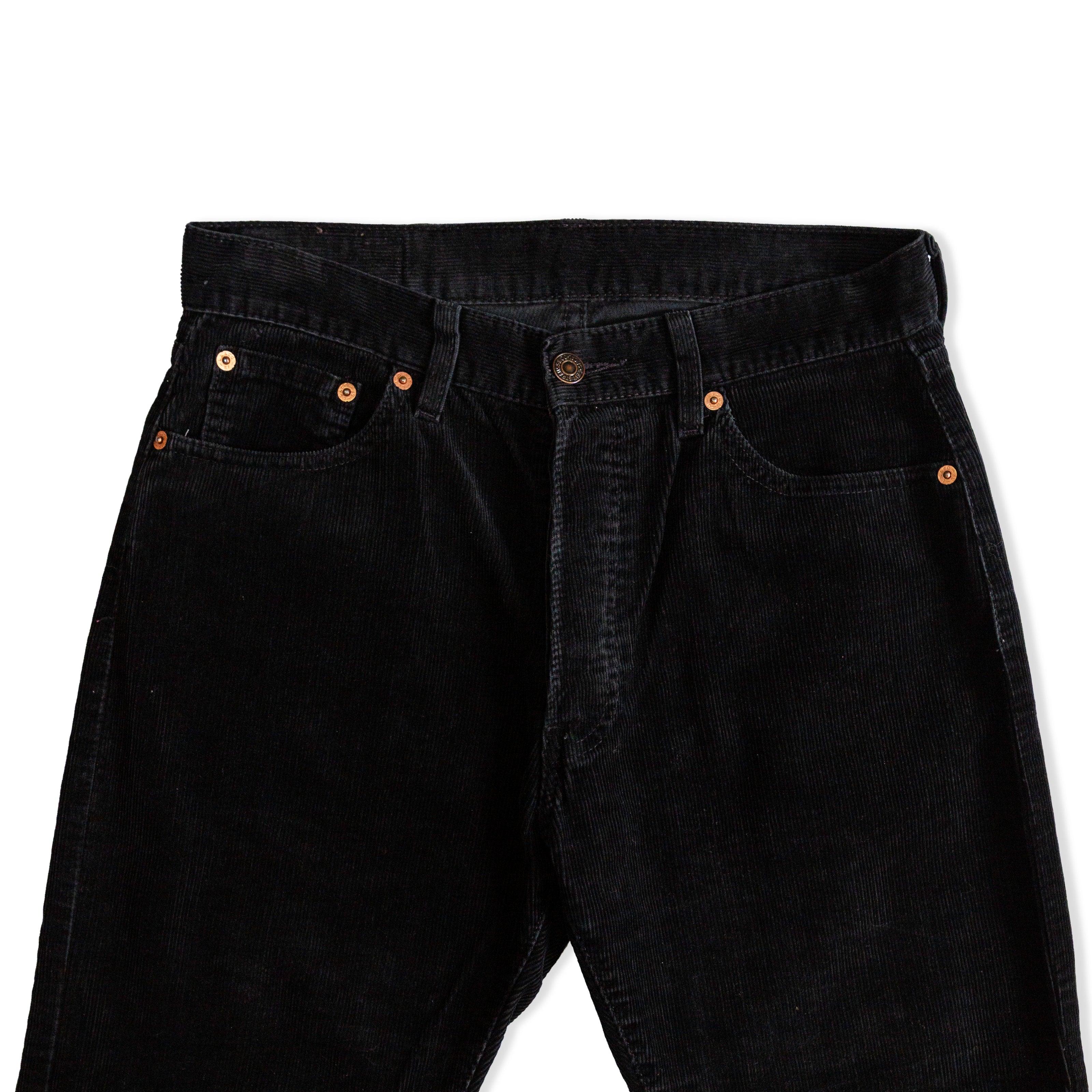 Levi's 551 black corduroy pants (W30)