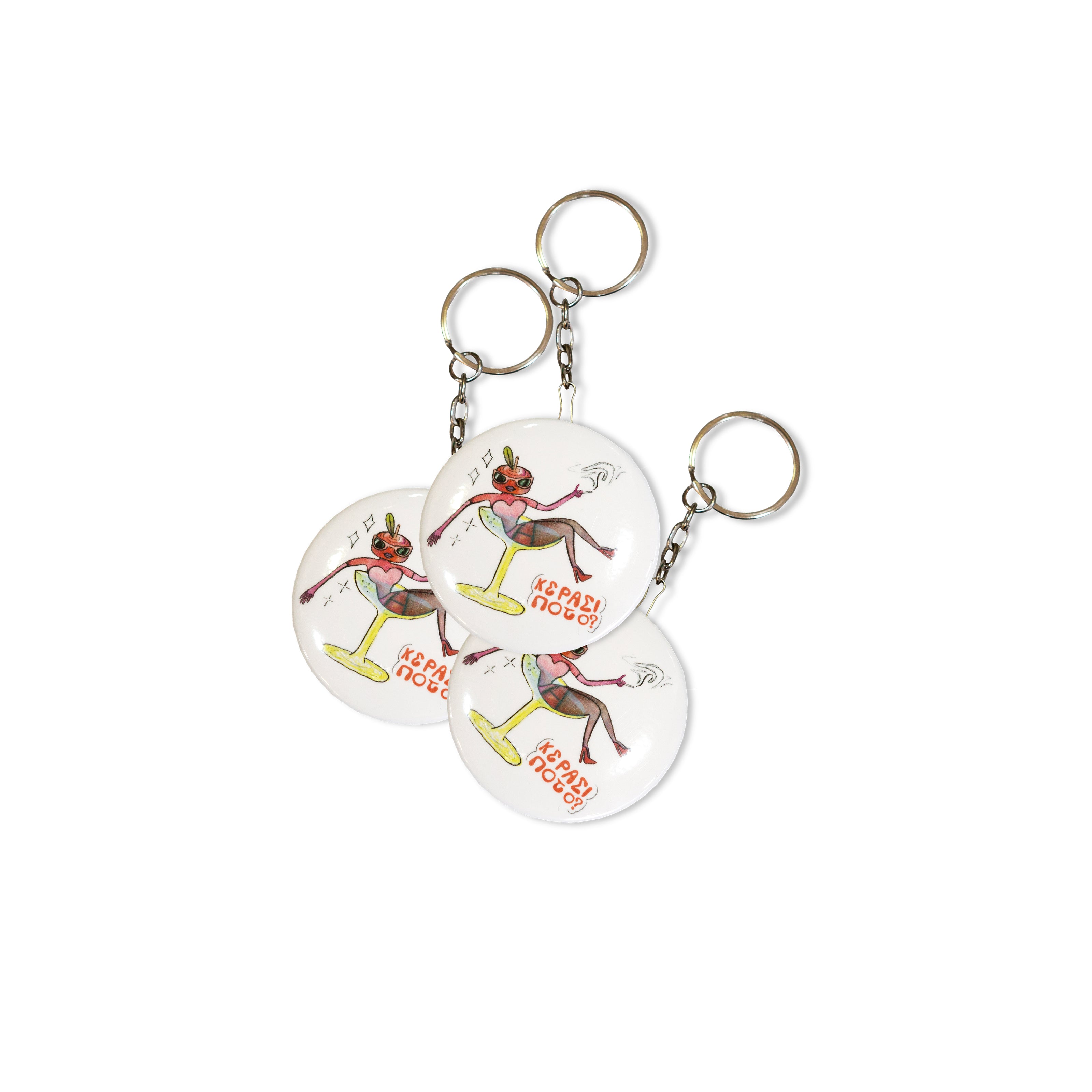 ΚΕΡΑΣΙ ΠΟΤΟ KEYCHAIN-BOTTLE OPENER