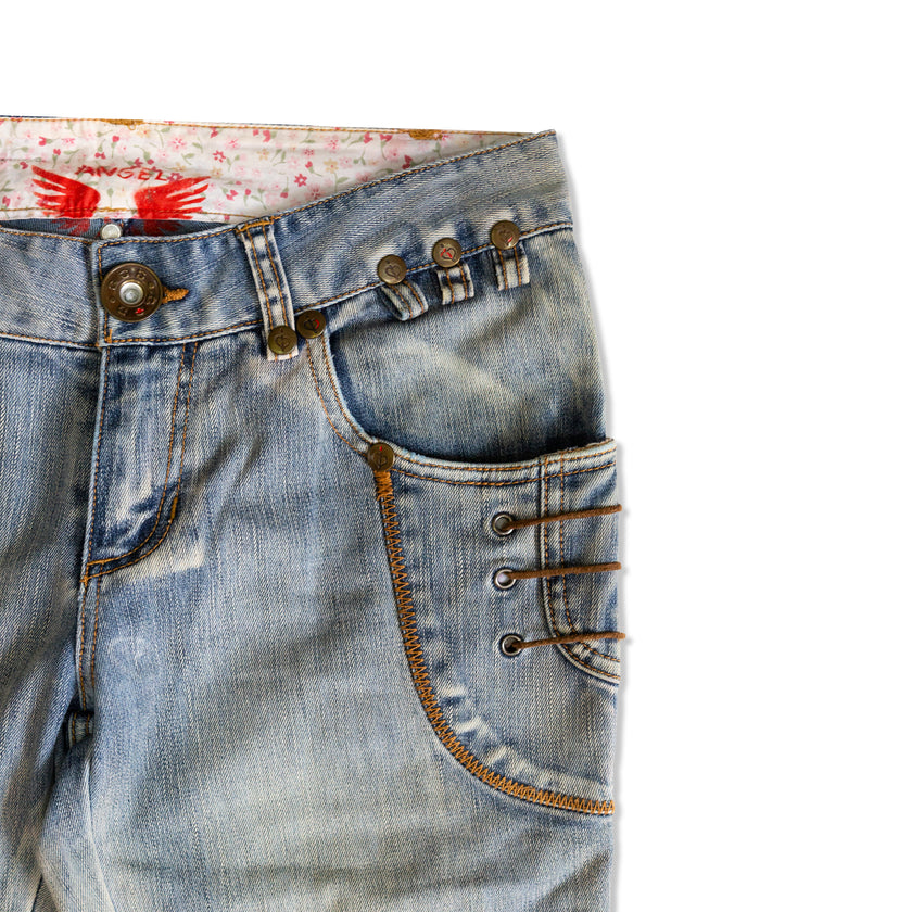 Angel low waisted jeans (XS)