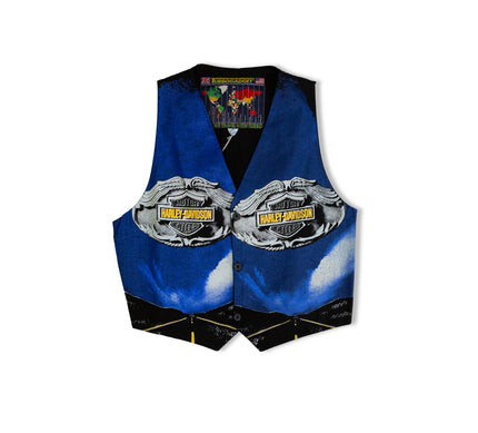 Stunning Harley davidson vest (M)