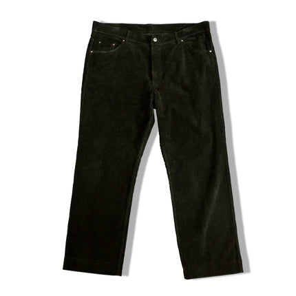 Carrera dark green corduroy pants (W44)