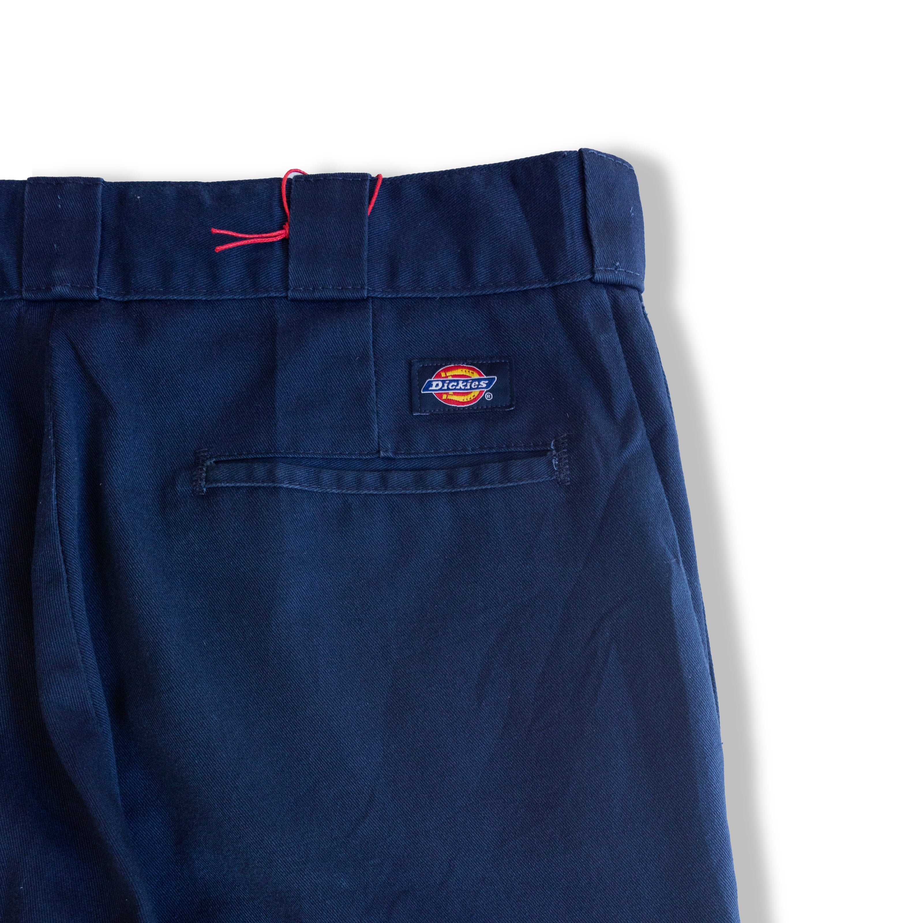 874 Dickies original fit dark blue pants W32(M)